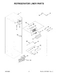 Diagram for 04 - Refrigerator Liner Parts