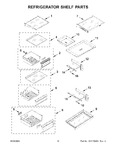 Diagram for 07 - Refrigerator Shelf Parts