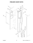 Diagram for 10 - Freezer Door Parts