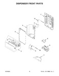 Diagram for 09 - Dispenser Front Parts