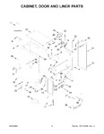 Diagram for 02 - Cabinet, Door And Liner Parts