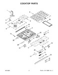 Diagram for 02 - Cooktop Parts