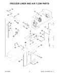 Diagram for 05 - Freezer Liner And Air Flow Parts