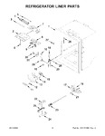 Diagram for 03 - Refrigerator Liner Parts