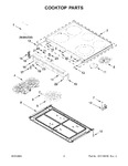 Diagram for 02 - Cooktop Parts