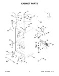 Diagram for 02 - Cabinet Parts