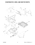 Diagram for 03 - Evaporator, Grid, And Water Parts