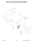 Diagram for 12 - Top Grille And Unit Cover Parts