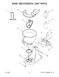 Diagram for 03 - Base And Pedestal Unit Parts