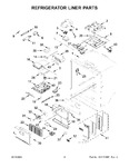 Diagram for 03 - Refrigerator Liner Parts