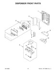 Diagram for 09 - Dispenser Front Parts