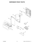 Diagram for 09 - Dispenser Front Parts