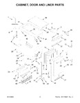 Diagram for 02 - Cabinet, Door And Liner Parts