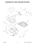 Diagram for 03 - Evaporator, Grid, And Water Parts