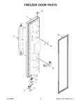 Diagram for 08 - Freezer Door Parts