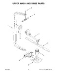 Diagram for 06 - Upper Wash And Rinse Parts