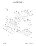 Diagram for 02 - Cooktop Parts