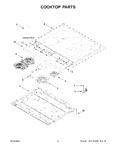 Diagram for 02 - Cooktop Parts