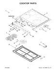 Diagram for 02 - Cooktop Parts