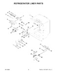 Diagram for 03 - Refrigerator Liner Parts