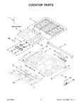 Diagram for 02 - Cooktop Parts