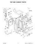 Diagram for 02 - Top And Cabinet Parts