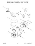 Diagram for 03 - Base And Pedestal Unit Parts