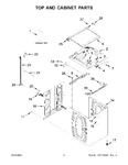 Diagram for 02 - Top And Cabinet Parts