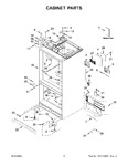 Diagram for 02 - Cabinet Parts