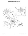 Diagram for 06 - Freezer Door Parts