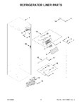 Diagram for 04 - Refrigerator Liner Parts