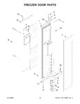 Diagram for 10 - Freezer Door Parts