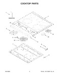 Diagram for 02 - Cooktop Parts