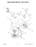 Diagram for 03 - Base And Pedestal Unit Parts