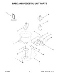 Diagram for 03 - Base And Pedestal Unit Parts