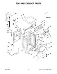 Diagram for 02 - Top And Cabinet Parts