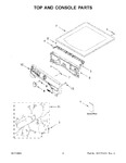 Diagram for 02 - Top And Console Parts