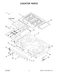 Diagram for 02 - Cooktop Parts