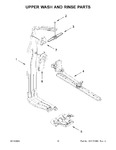 Diagram for 06 - Upper Wash And Rinse Parts