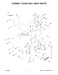 Diagram for 02 - Cabinet, Door And Liner Parts