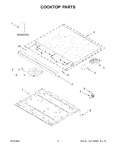 Diagram for 02 - Cooktop Parts