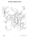 Diagram for 02 - Top And Cabinet Parts