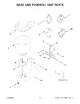 Diagram for 05 - Base And Pedestal Unit Parts