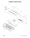 Diagram for 02 - Control Panel Parts