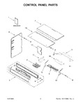 Diagram for 02 - Control Panel Parts