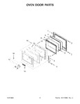 Diagram for 04 - Oven Door Parts