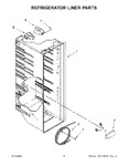 Diagram for 03 - Refrigerator Liner Parts