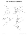 Diagram for 02 - Base And Pedestal Unit Parts