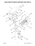 Diagram for 03 - Case, Motor And Planetary Unit Parts