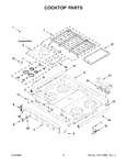 Diagram for 02 - Cooktop Parts